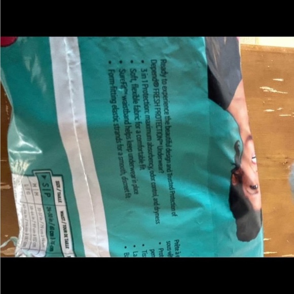 28 Depend Fresh Protection Underwear - Picture 3 of 4